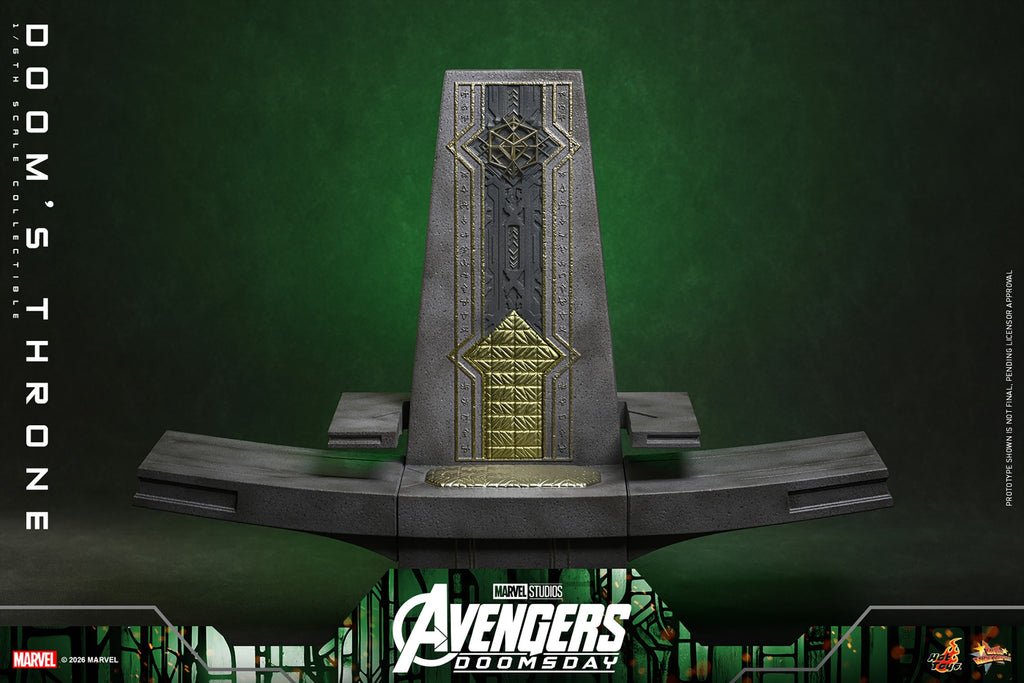 Doom's Throne Marvel Sixth Scale Figure Accessory
