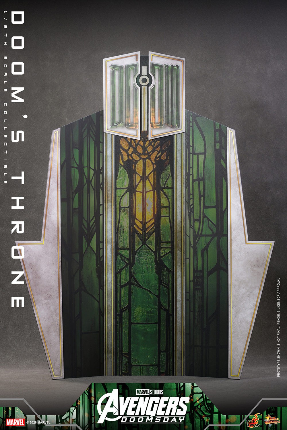 Doom's Throne Marvel Sixth Scale Figure Accessory