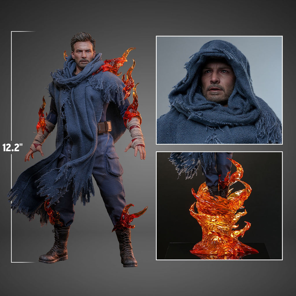 Human Torch Marvel Sixth Scale Figure