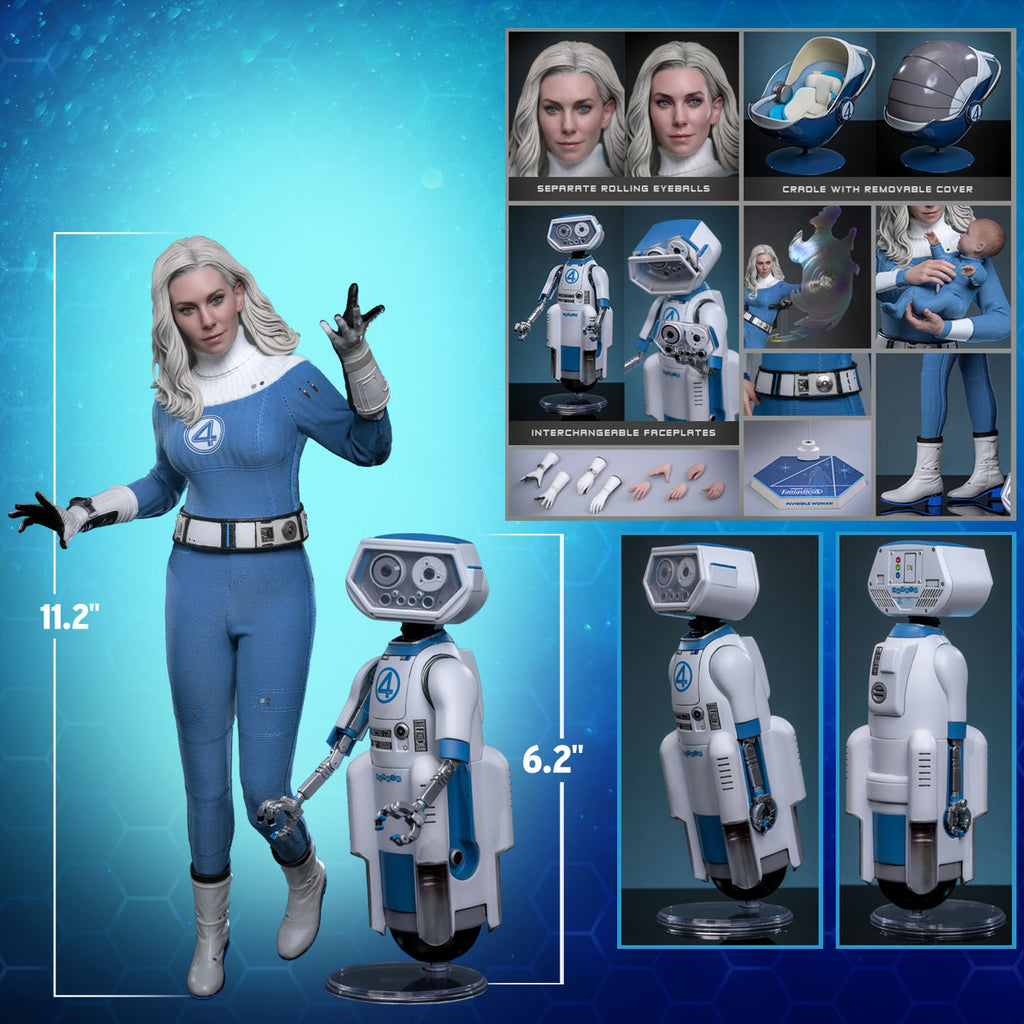 Invisible Woman Marvel Sixth Scale Figure