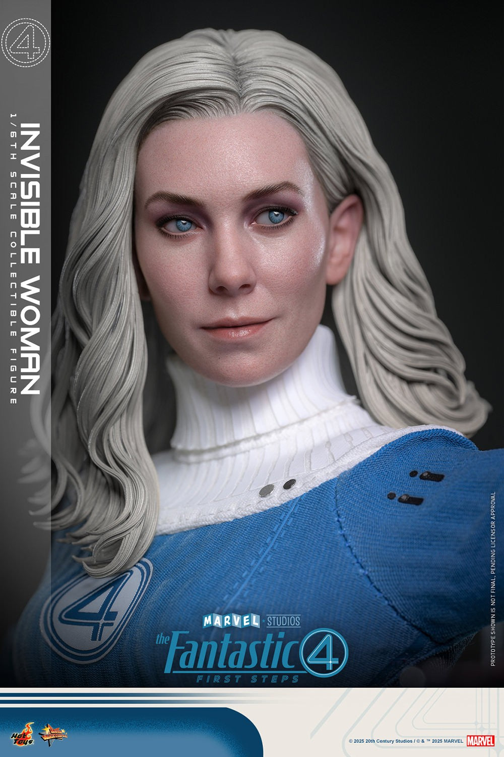 Invisible Woman Marvel Sixth Scale Figure
