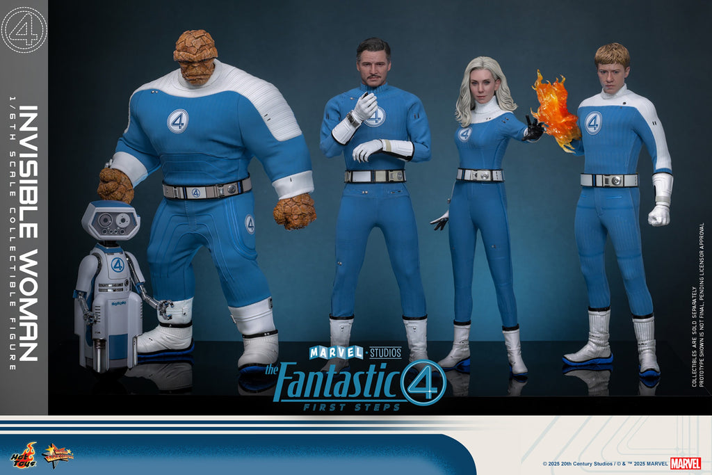 Invisible Woman Marvel Sixth Scale Figure