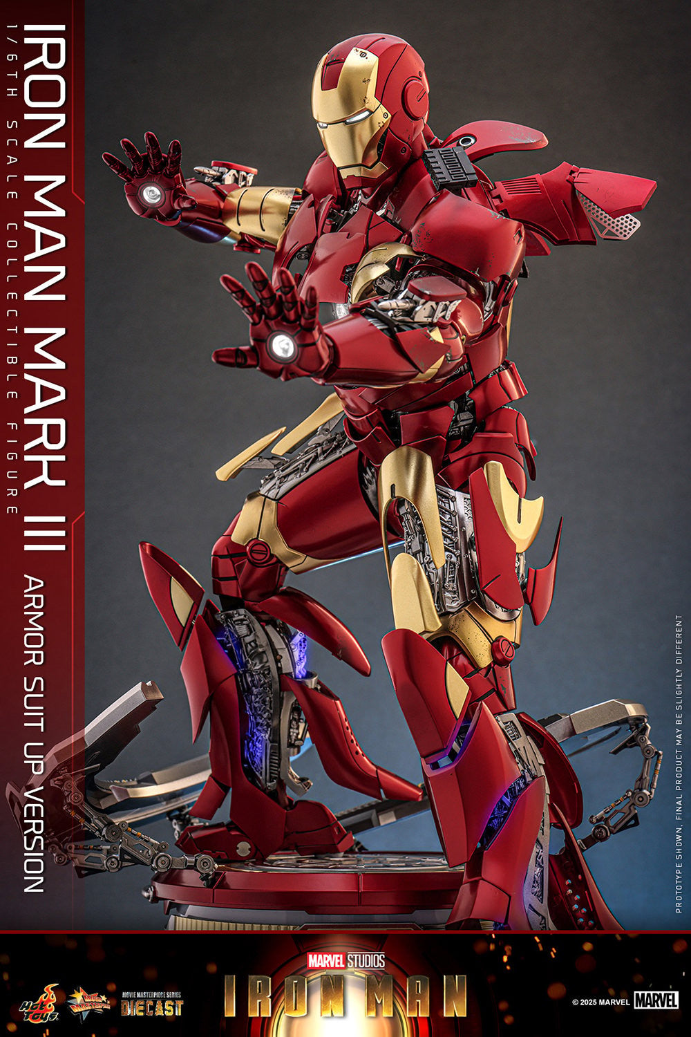 Iron Man Mark III (Armor Suit Up Version) Marvel Sixth Scale Figure