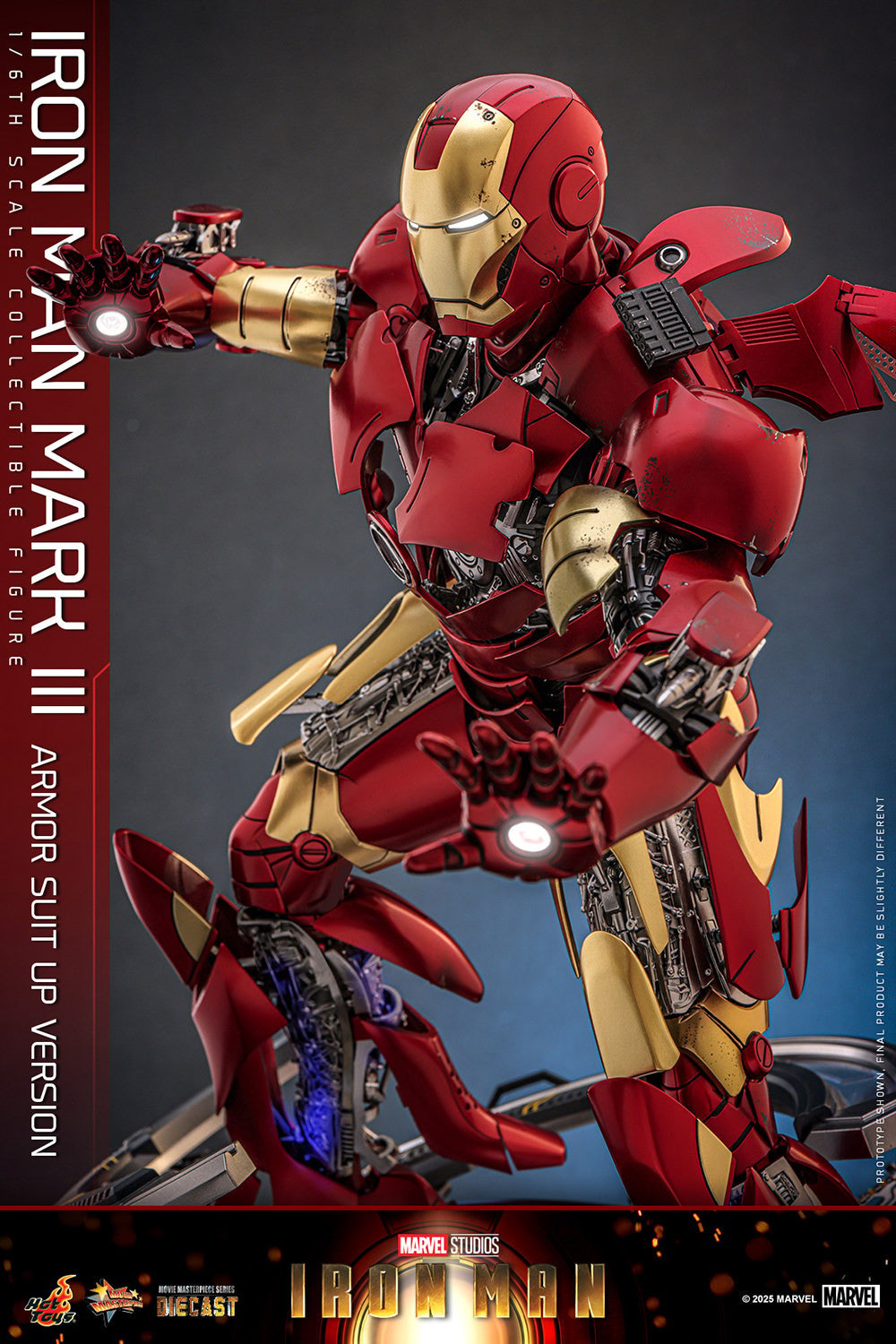 Iron Man Mark III (Armor Suit Up Version) Marvel Sixth Scale Figure