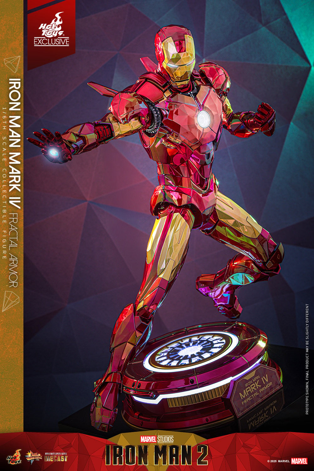 Iron Man Mark IV (Fractal Armor) Marvel Sixth Scale Figure