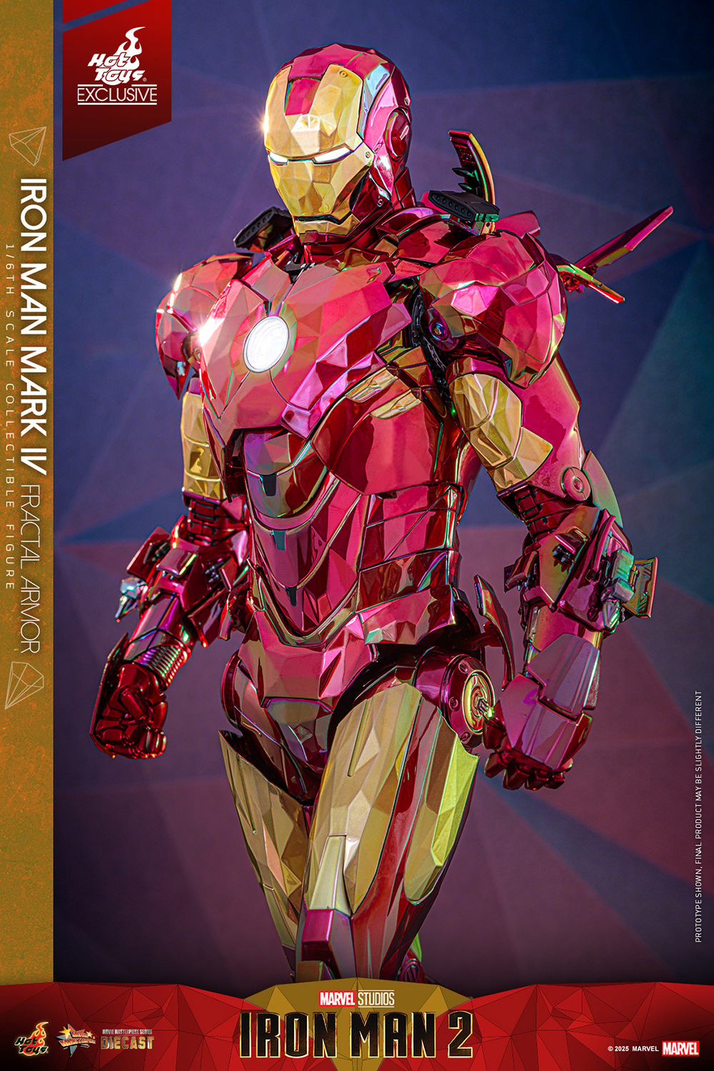 Iron Man Mark IV (Fractal Armor) Marvel Sixth Scale Figure