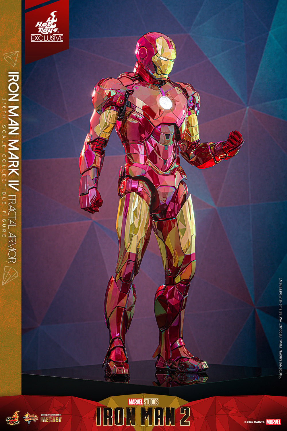 Iron Man Mark IV (Fractal Armor) Marvel Sixth Scale Figure