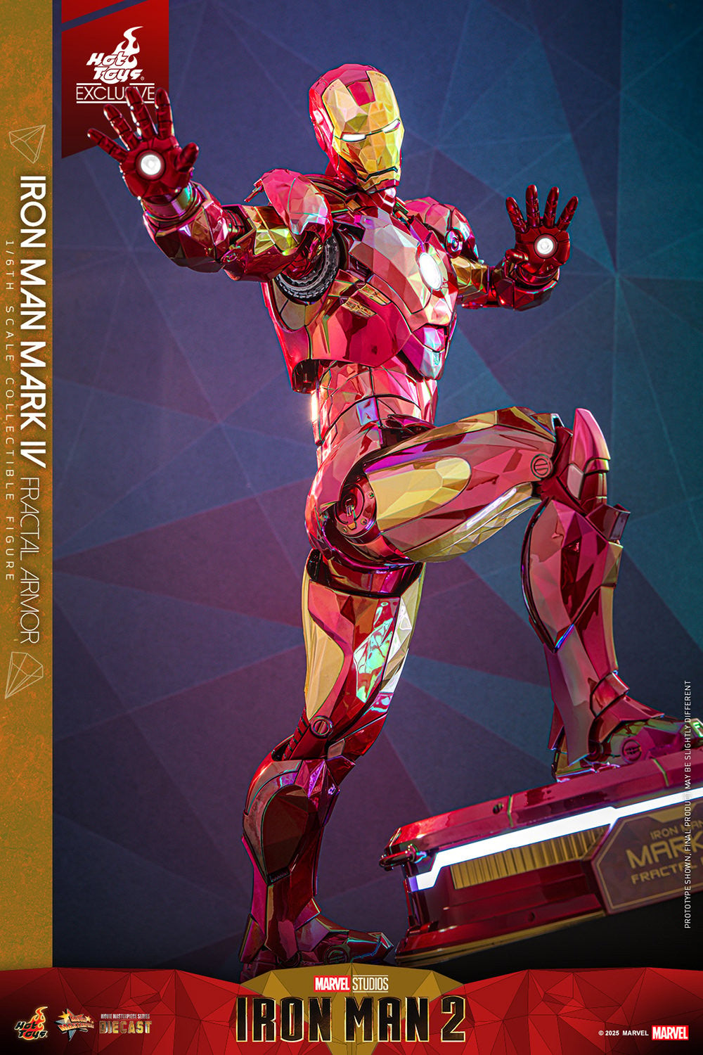 Iron Man Mark IV (Fractal Armor) Marvel Sixth Scale Figure