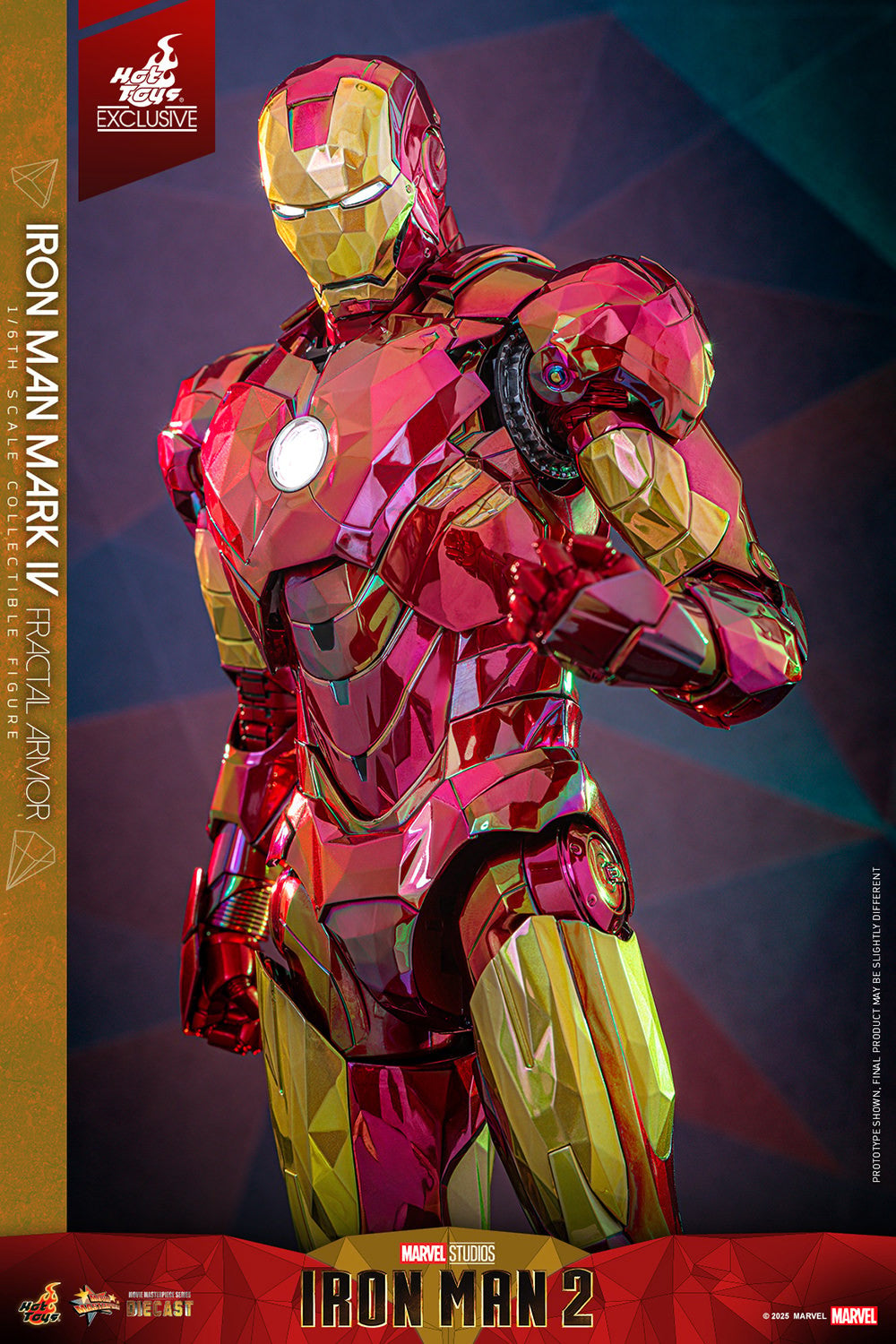 Iron Man Mark IV (Fractal Armor) Marvel Sixth Scale Figure