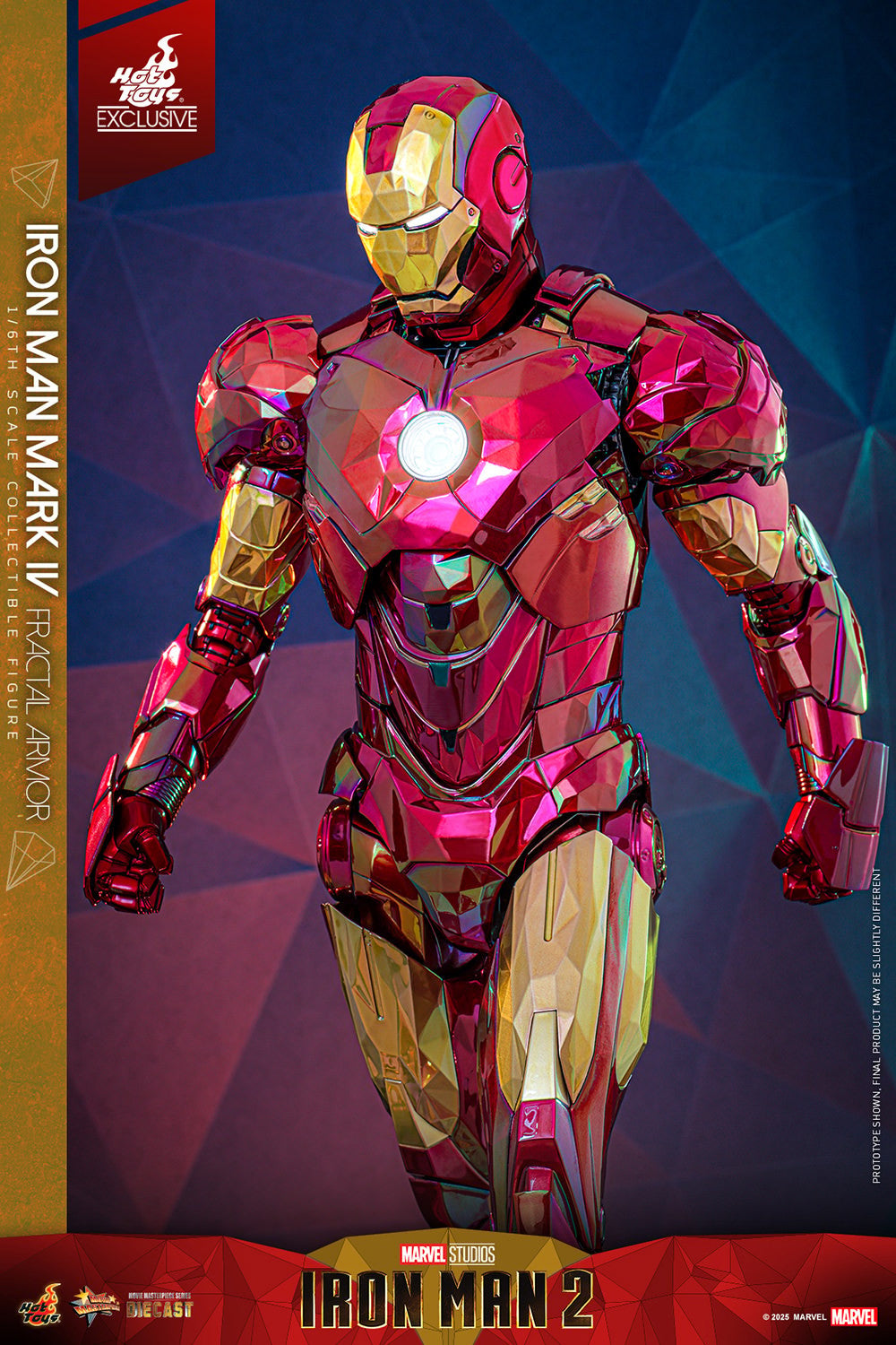 Iron Man Mark IV (Fractal Armor) Marvel Sixth Scale Figure