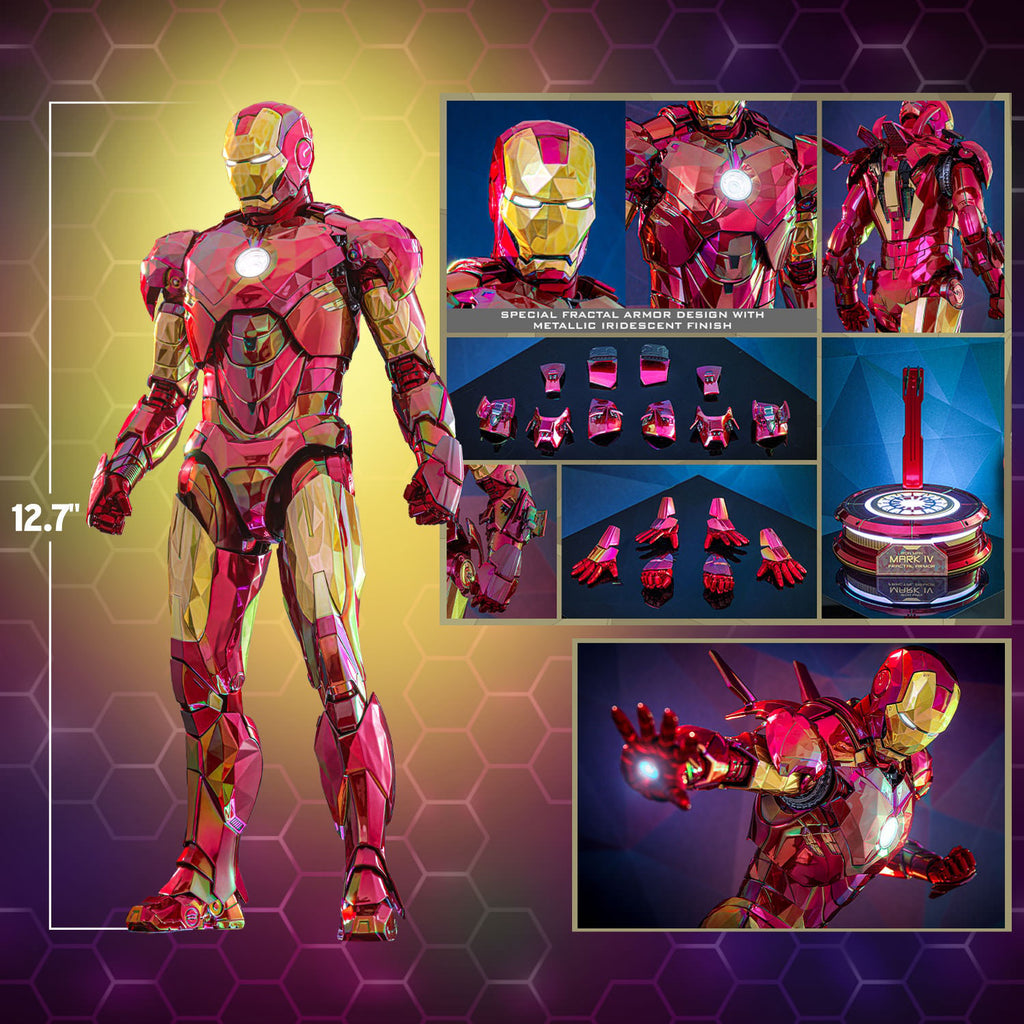 Iron Man Mark IV (Fractal Armor) Marvel Sixth Scale Figure