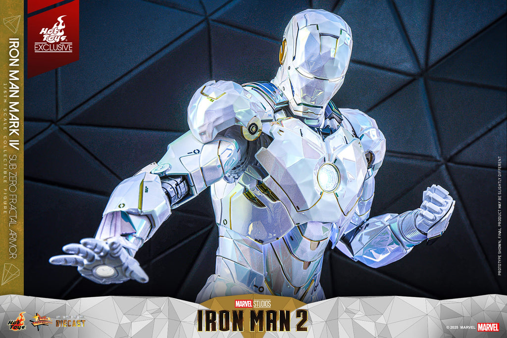 Iron Man Mark IV (Sub-Zero Fractal Armor) Marvel Sixth Scale Figure