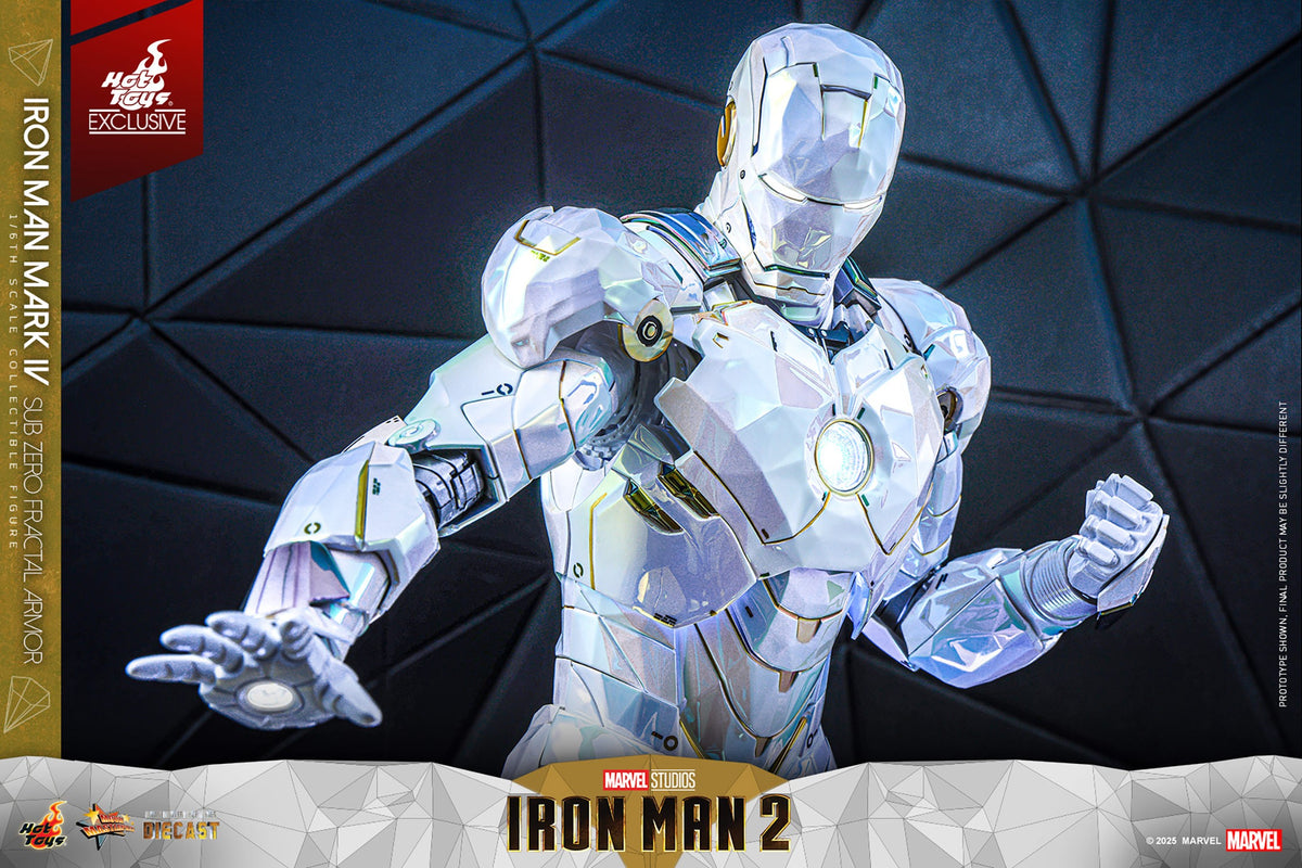 Iron Man Mark IV (Sub-Zero Fractal Armor) Marvel Sixth Scale Figure