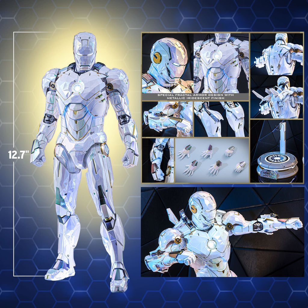 Iron Man Mark IV (Sub-Zero Fractal Armor) Marvel Sixth Scale Figure