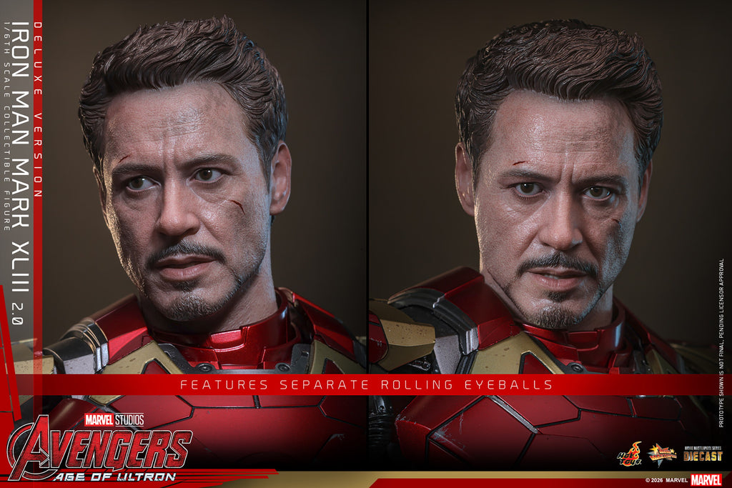 Iron Man Mark XLIII (2.0) Marvel Sixth Scale Figure