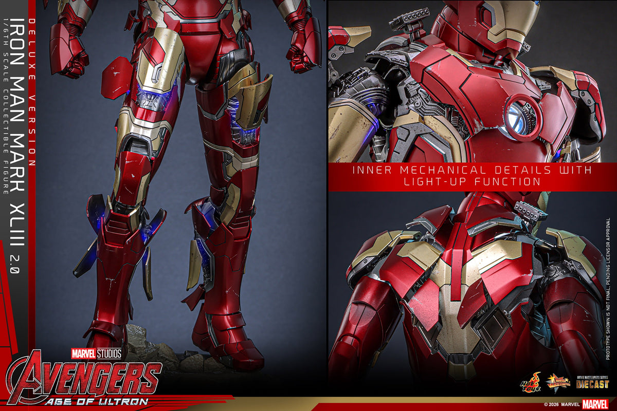 Iron Man Mark XLIII (2.0) Marvel Sixth Scale Figure