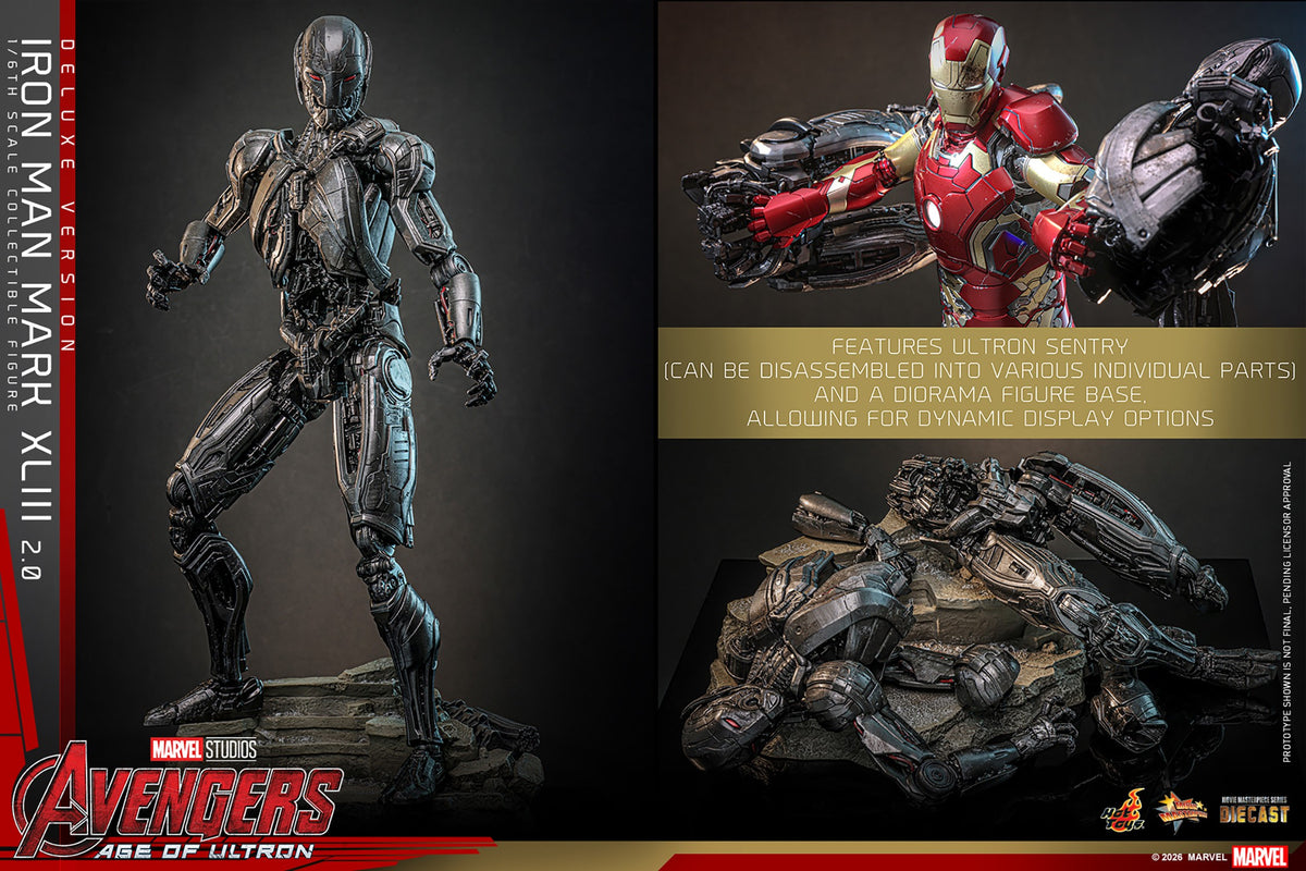 Iron Man Mark XLIII (2.0) Marvel Sixth Scale Figure