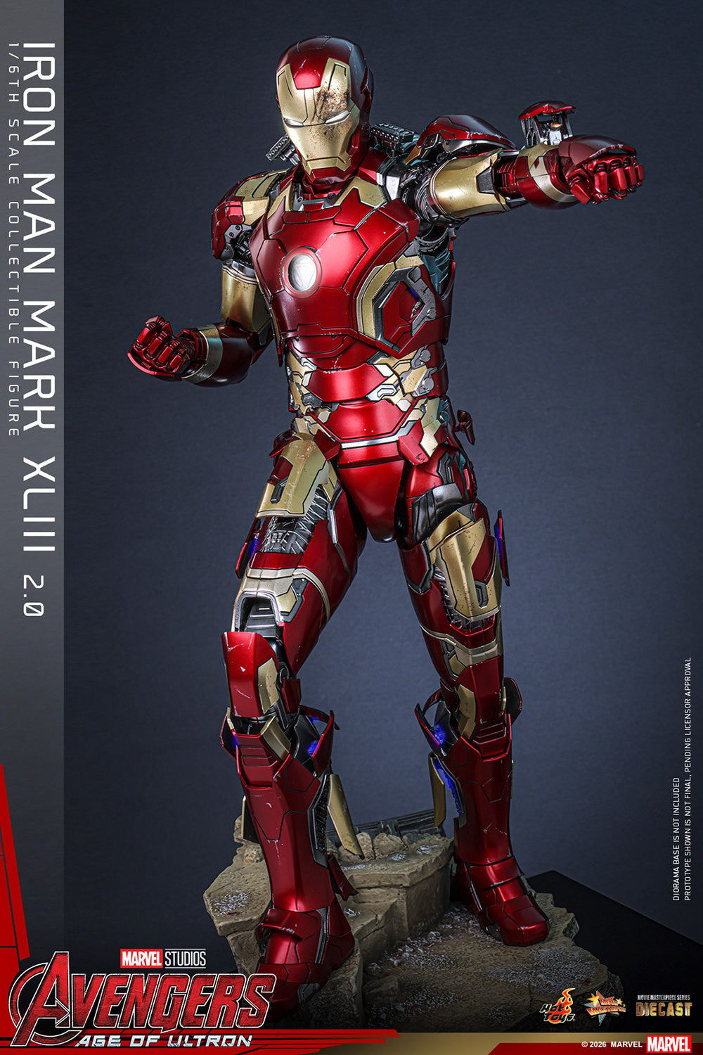 Iron Man Mark XLIII (2.0) Marvel Sixth Scale Figure