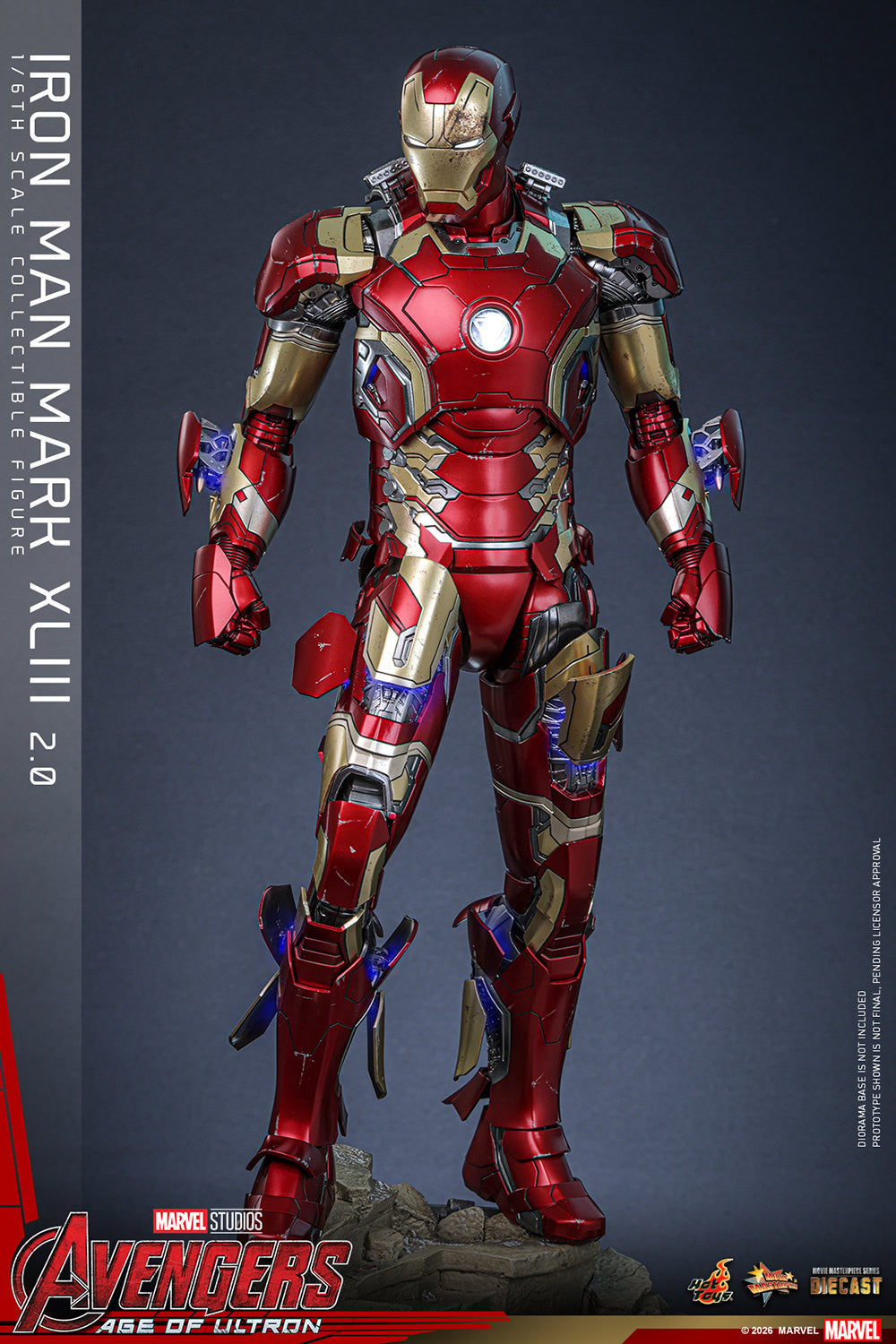 Iron Man Mark XLIII (2.0) Marvel Sixth Scale Figure