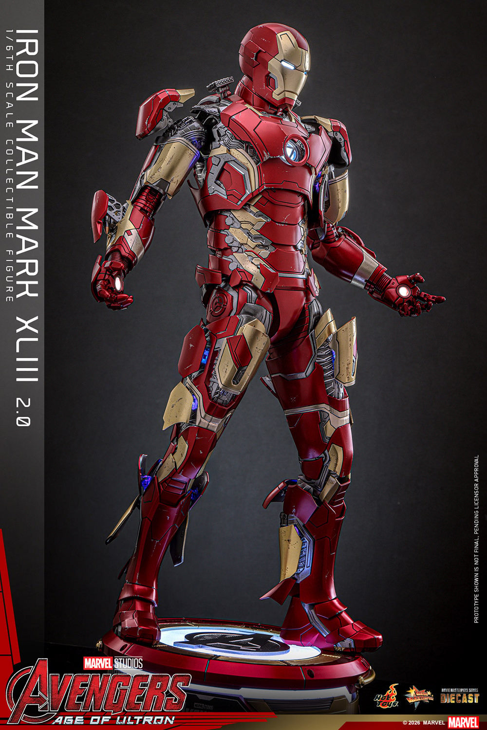Iron Man Mark XLIII (2.0) Marvel Sixth Scale Figure