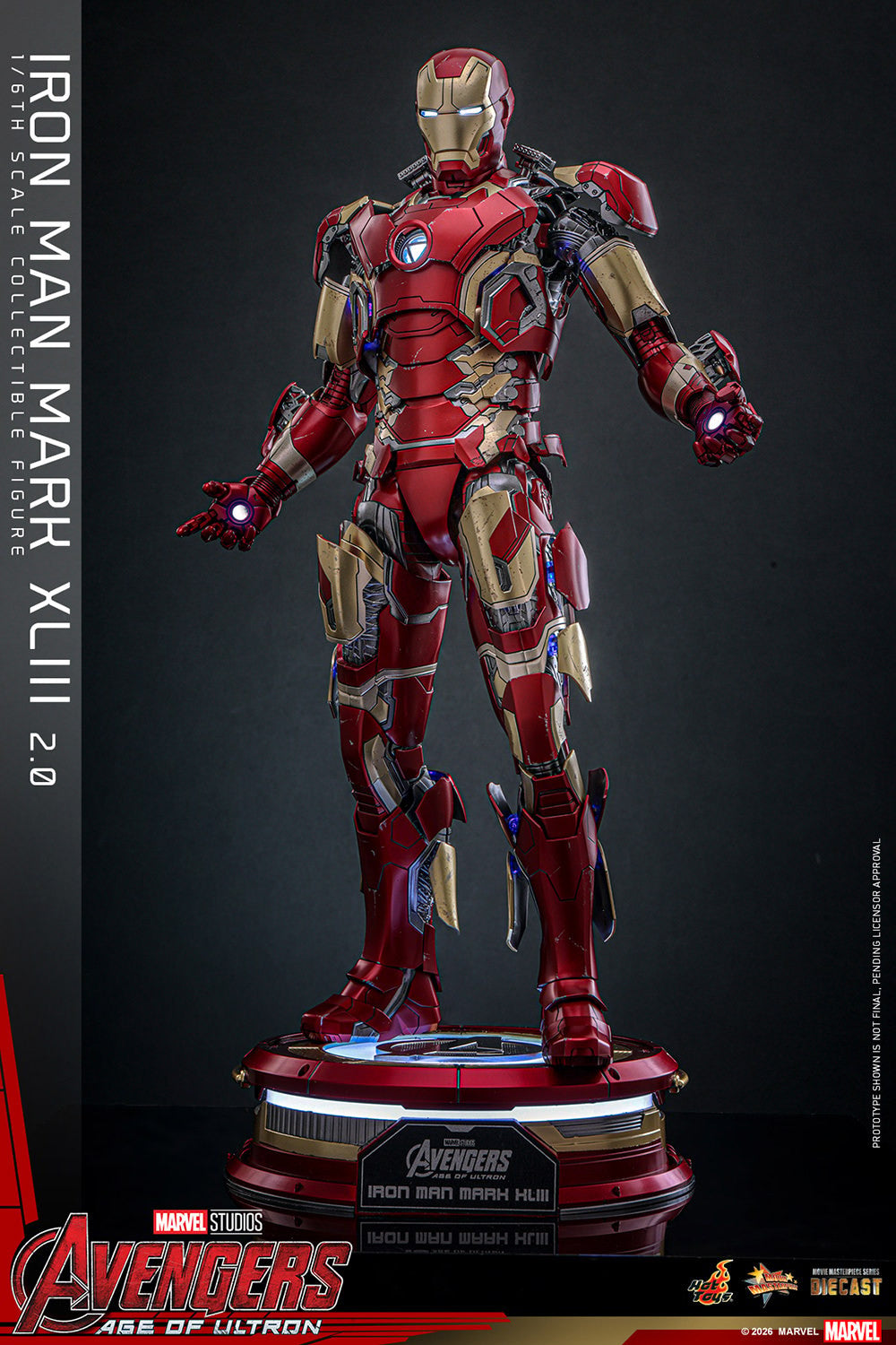 Iron Man Mark XLIII (2.0) Marvel Sixth Scale Figure