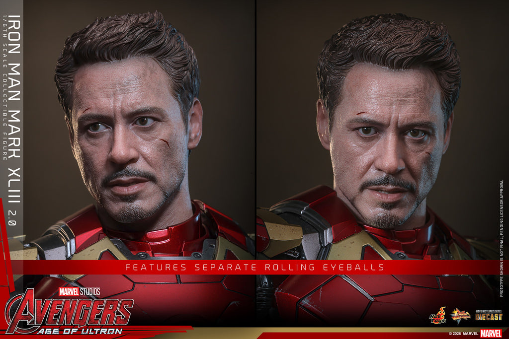 Iron Man Mark XLIII (2.0) Marvel Sixth Scale Figure