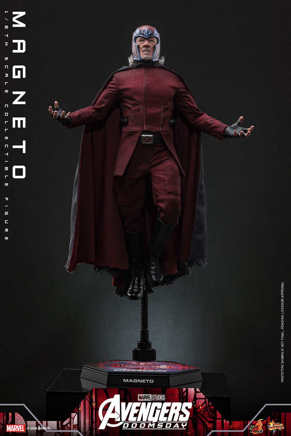 Magneto Marvel Sixth Scale Figure
