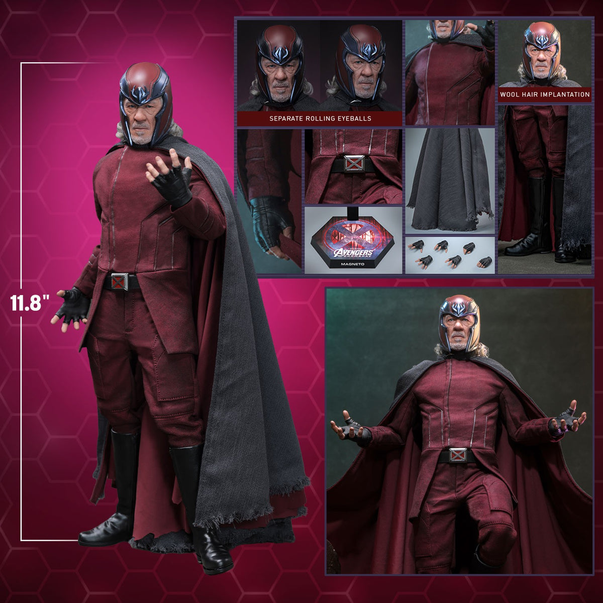 Magneto Marvel Sixth Scale Figure
