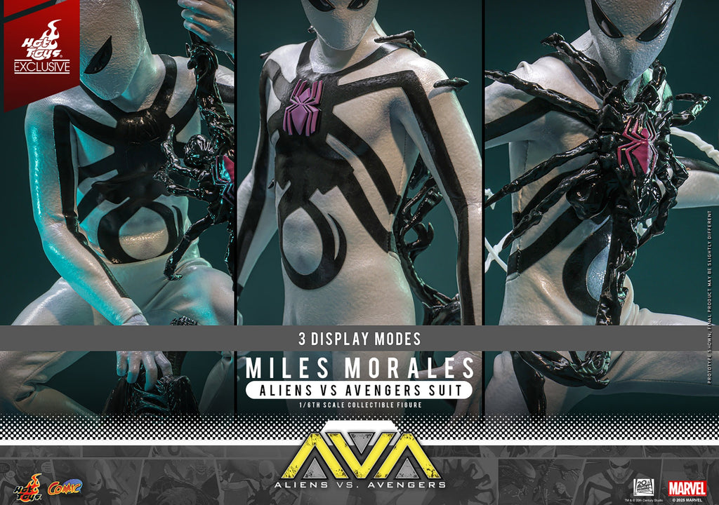 Miles Morales (Aliens Vs. Avengers Suit) Marvel Sixth Scale Figure