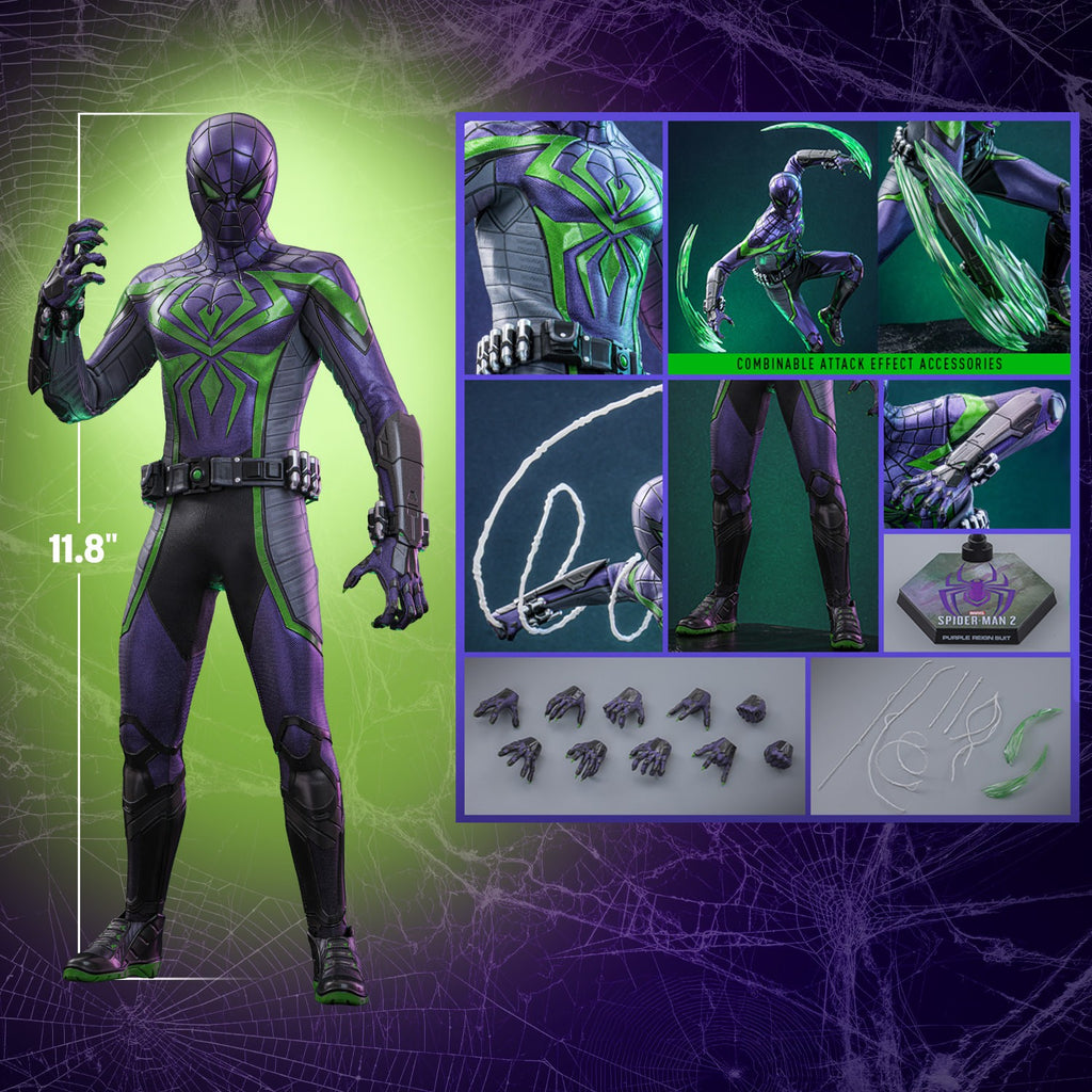 Miles Morales (Purple Reign Suit) Marvel Sixth Scale Figure