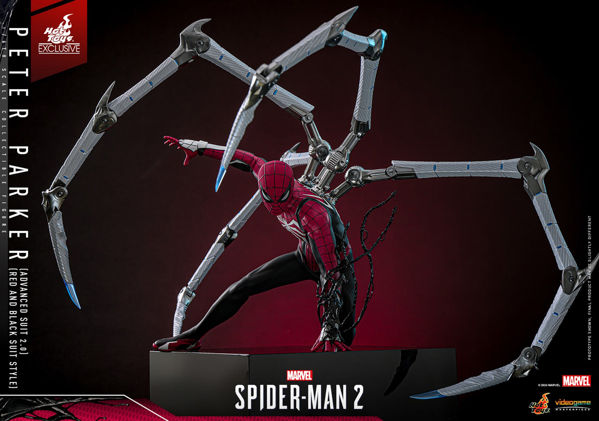 Peter Parker (Advanced Suit 2.0) (Red and Black Suit Style) Marvel Sixth Scale Figure