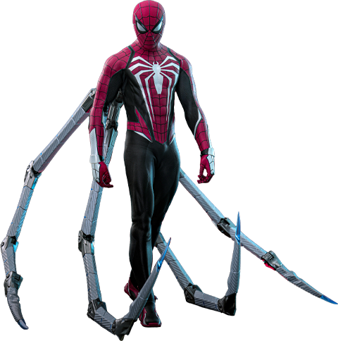 Peter Parker (Advanced Suit 2.0) (Red and Black Suit Style) Marvel Sixth Scale Figure