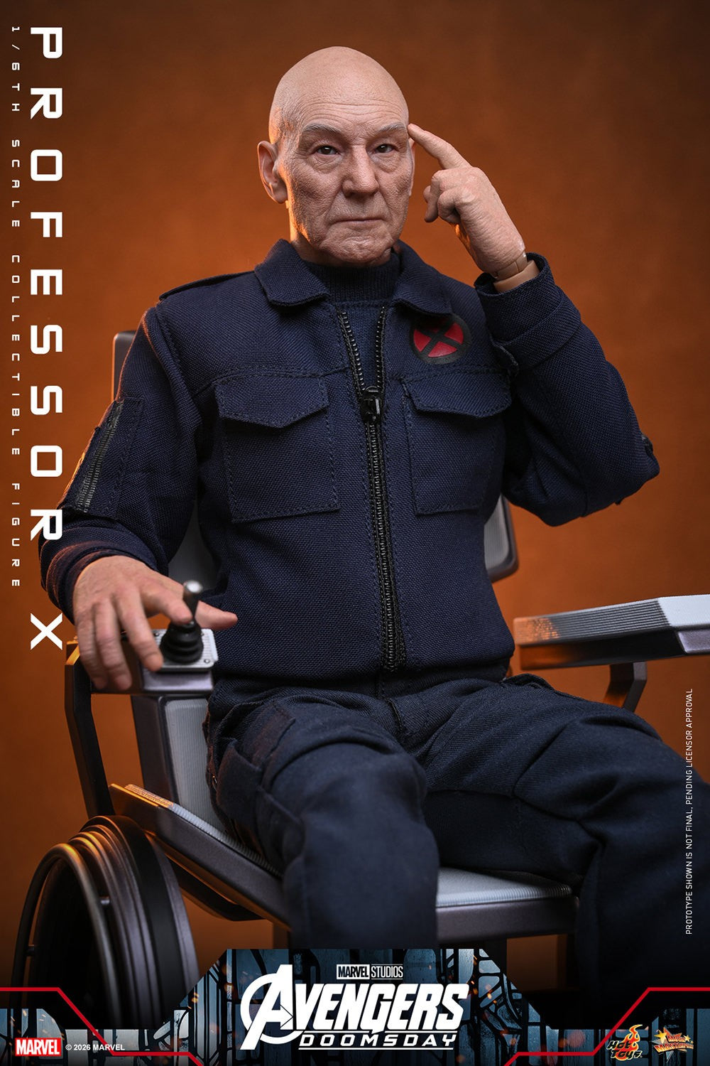 Professor X Marvel Sixth Scale Figure