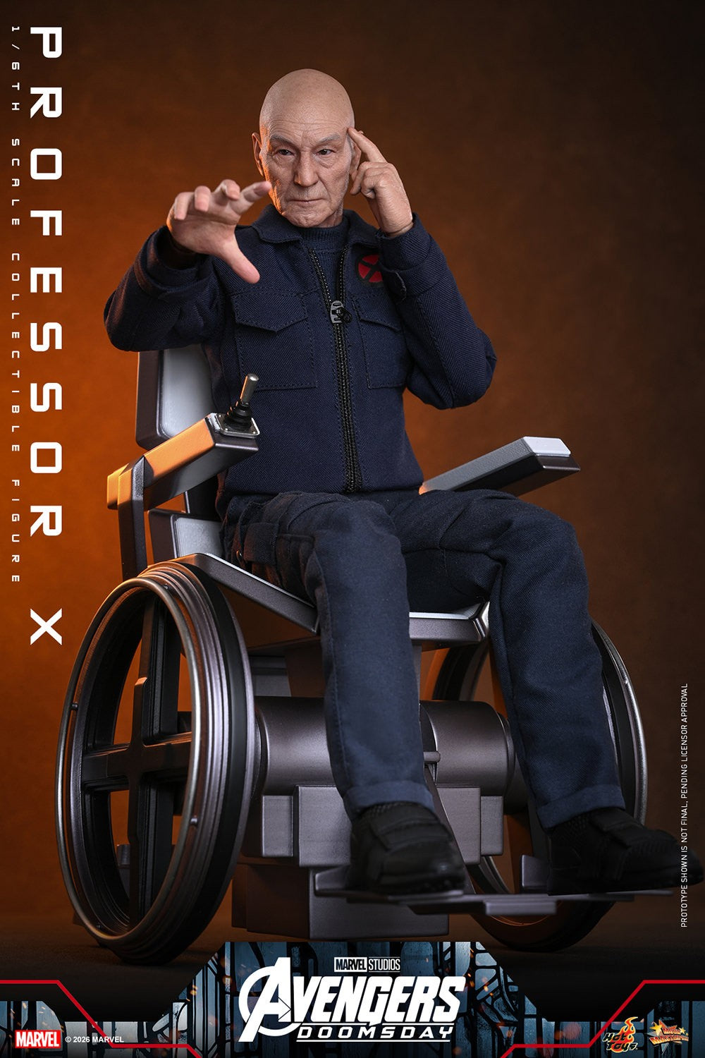 Professor X Marvel Sixth Scale Figure