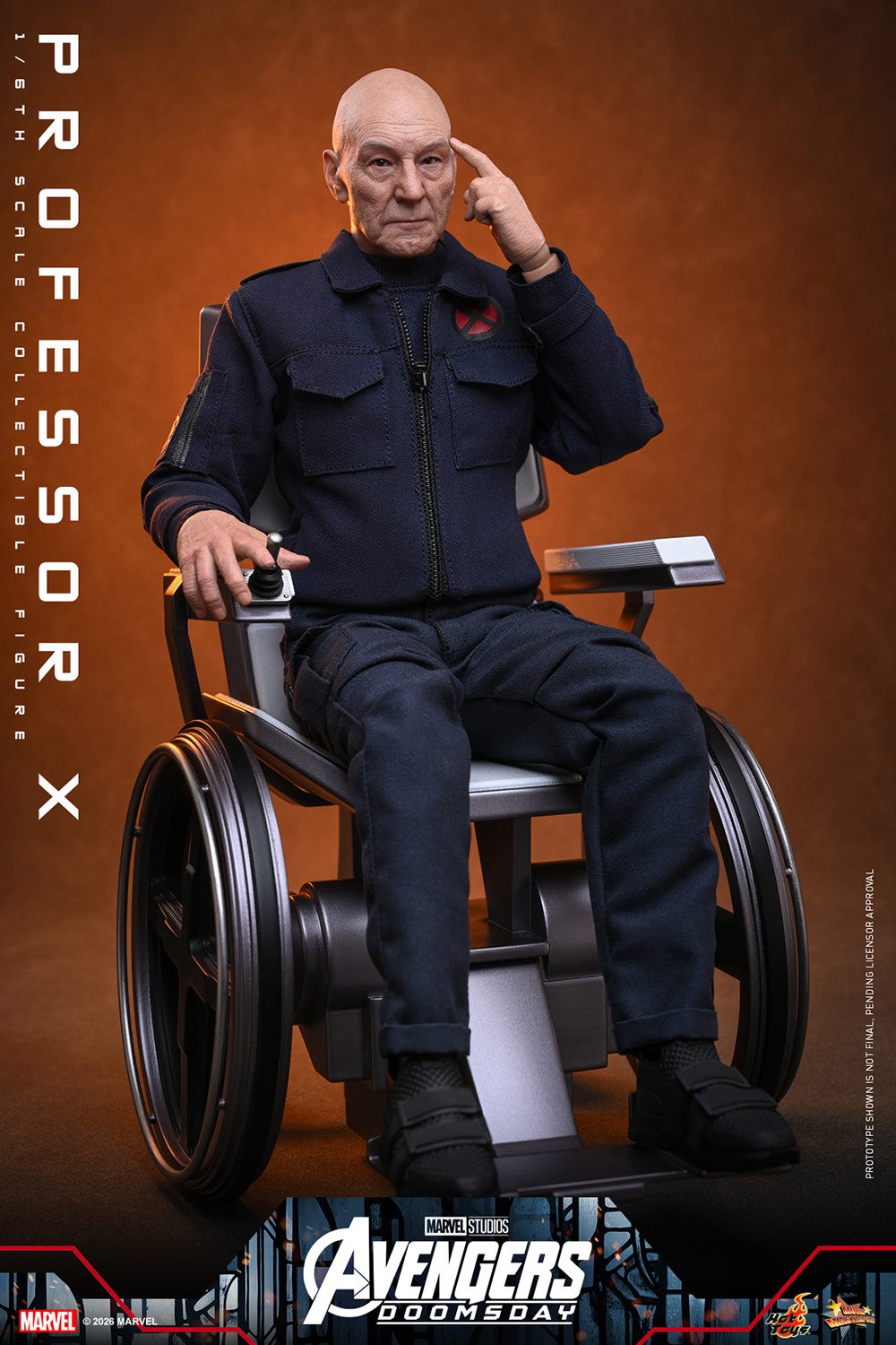 Professor X Marvel Sixth Scale Figure