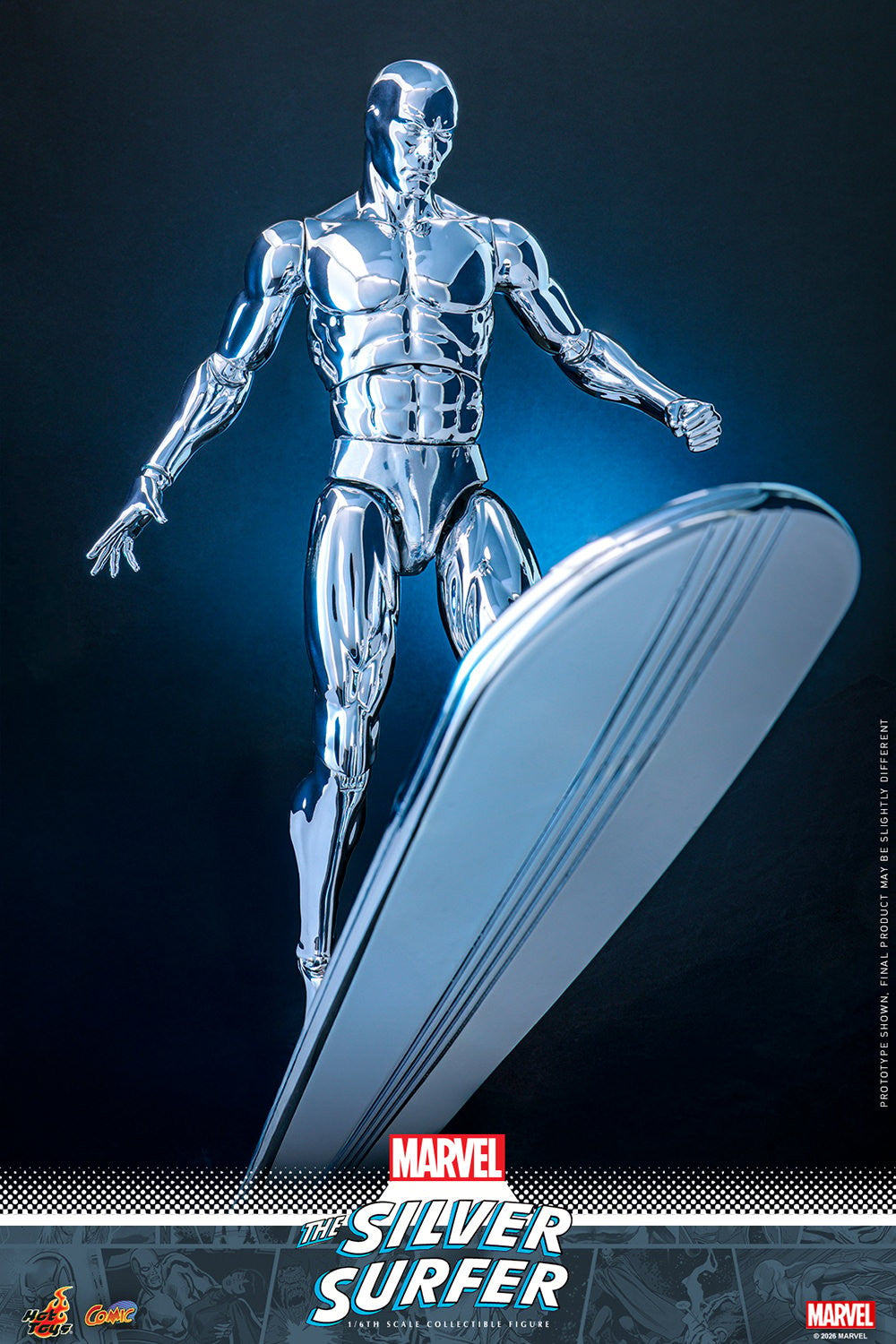 Silver Surfer Marvel Sixth Scale Figure