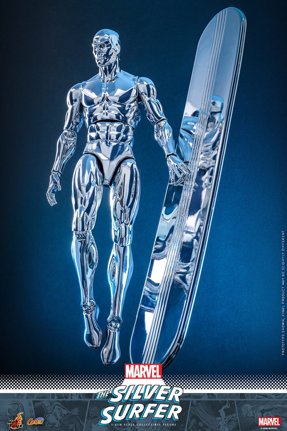 Silver Surfer Marvel Sixth Scale Figure