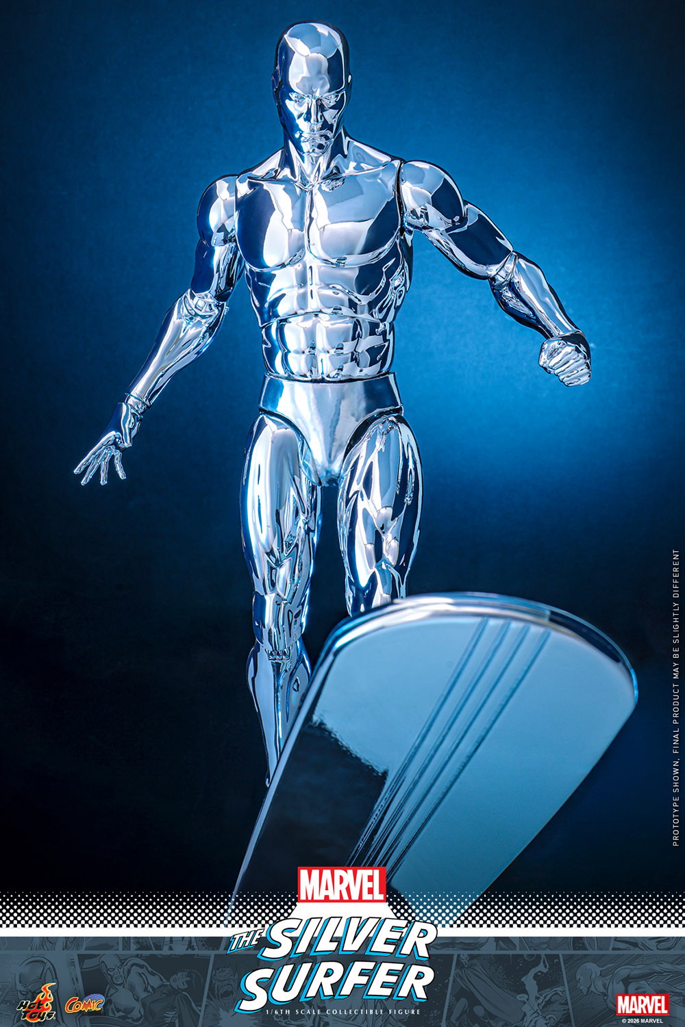 Silver Surfer Marvel Sixth Scale Figure