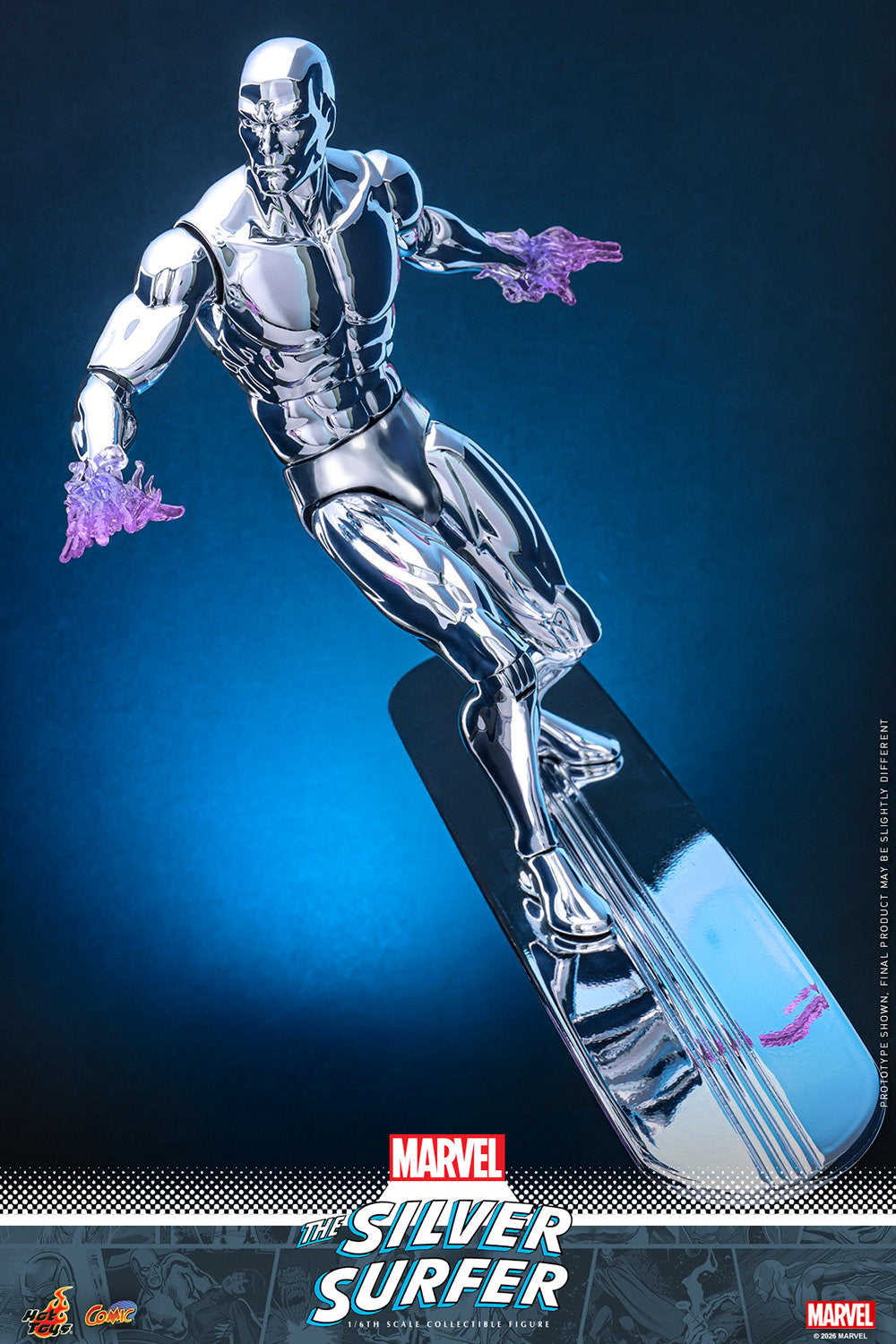 Silver Surfer Marvel Sixth Scale Figure