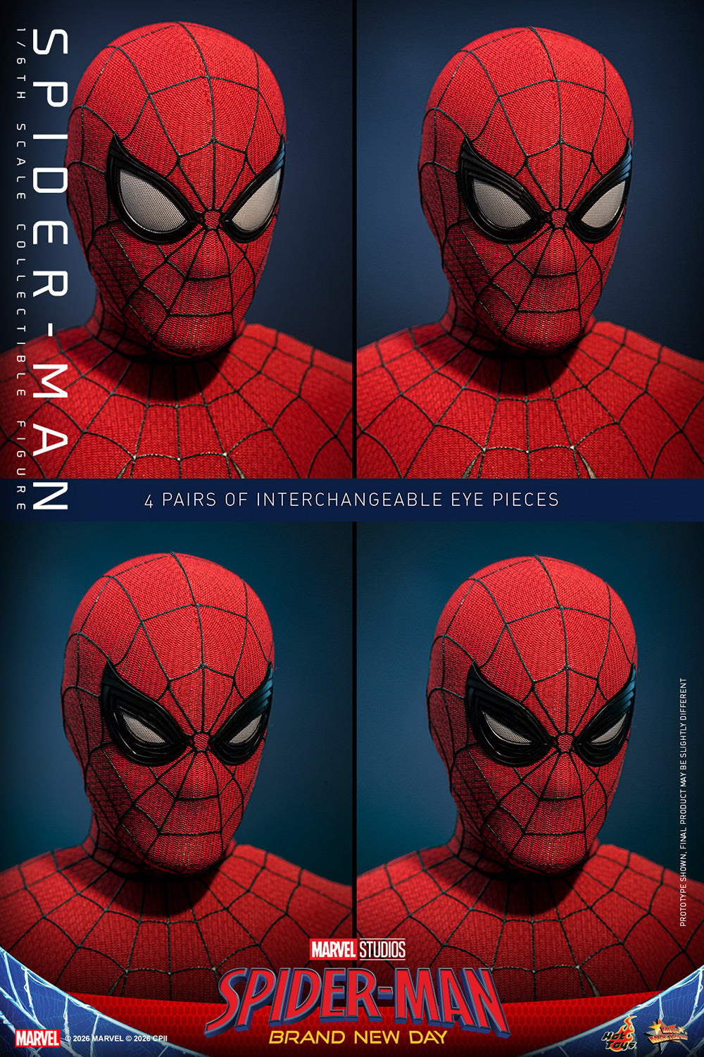 Spider-Man Marvel Sixth Scale Figure