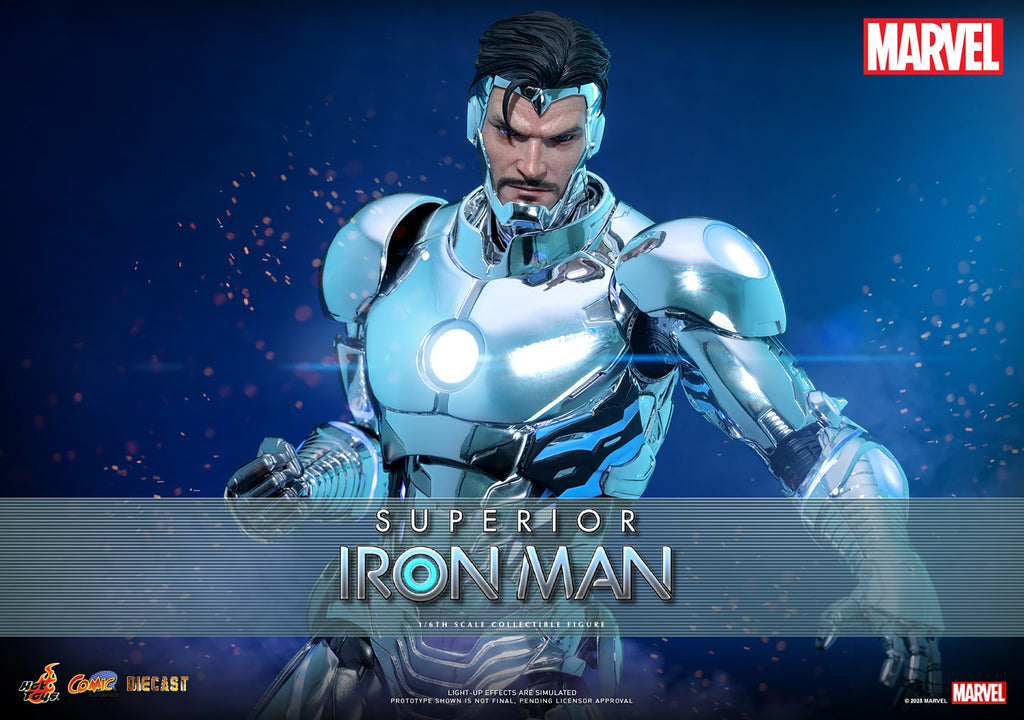Superior Iron Man Marvel Sixth Scale Figure