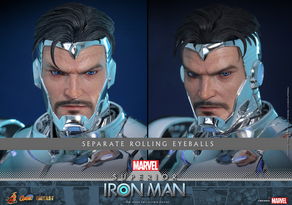 Superior Iron Man Marvel Sixth Scale Figure