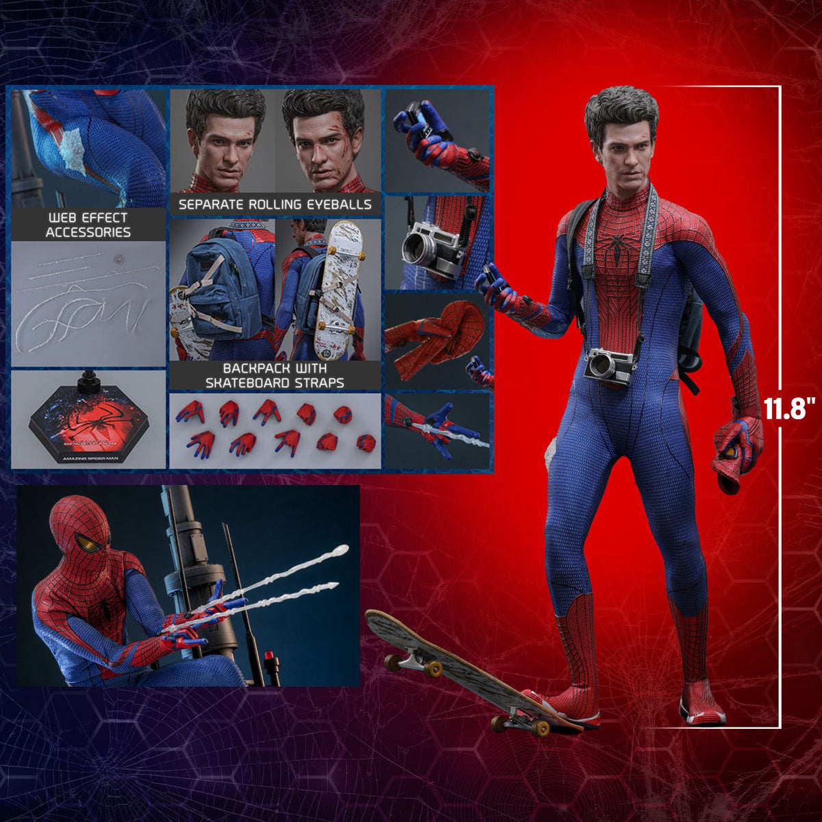 The Amazing Spider-Man Marvel Sixth Scale Figure