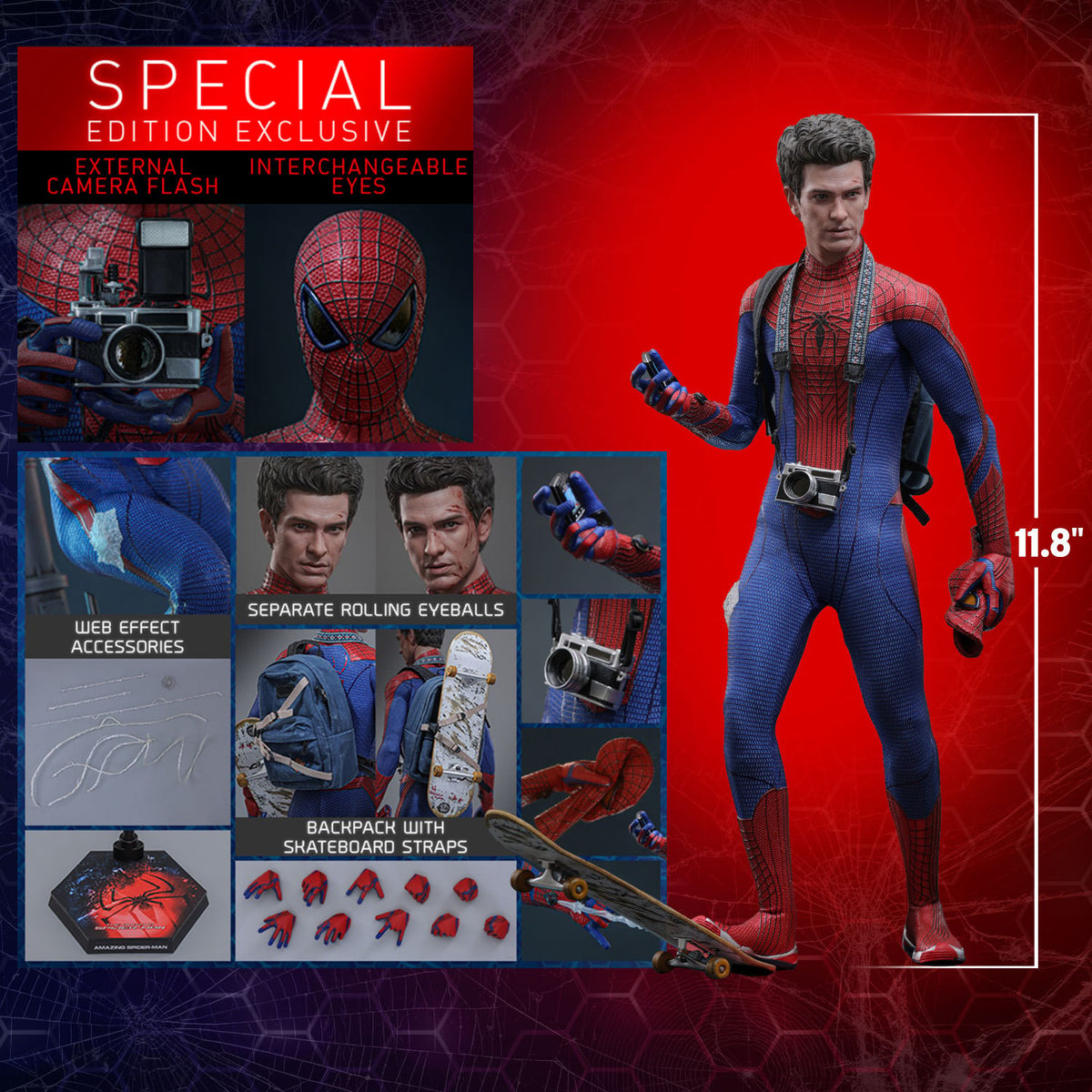 The Amazing Spider-Man Marvel Sixth Scale Figure