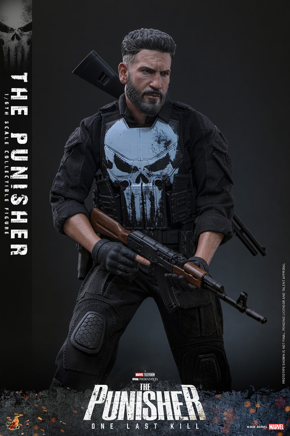 The Punisher Marvel Sixth Scale Figure