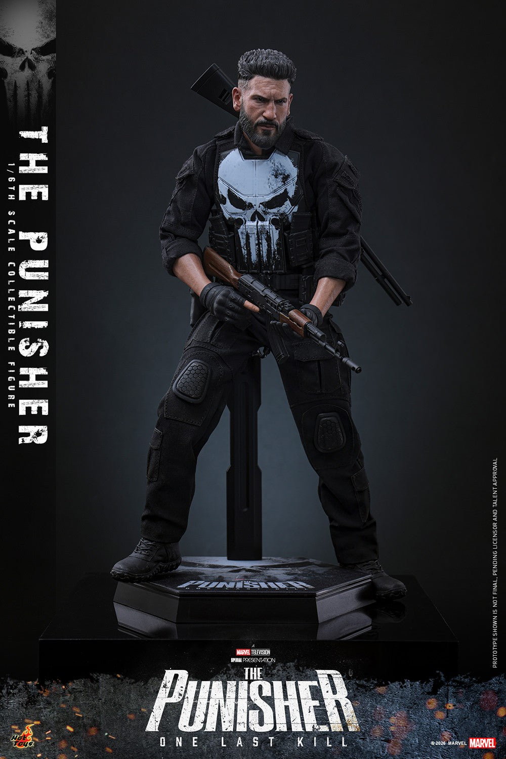 The Punisher Marvel Sixth Scale Figure