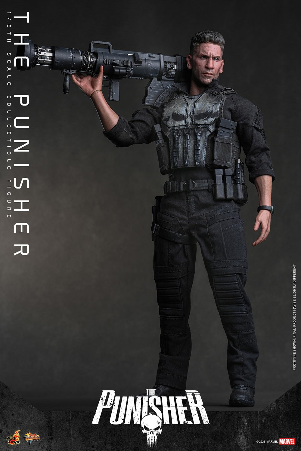 The Punisher Marvel Sixth Scale Figure