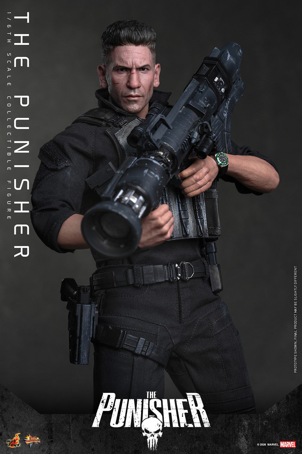 The Punisher Marvel Sixth Scale Figure