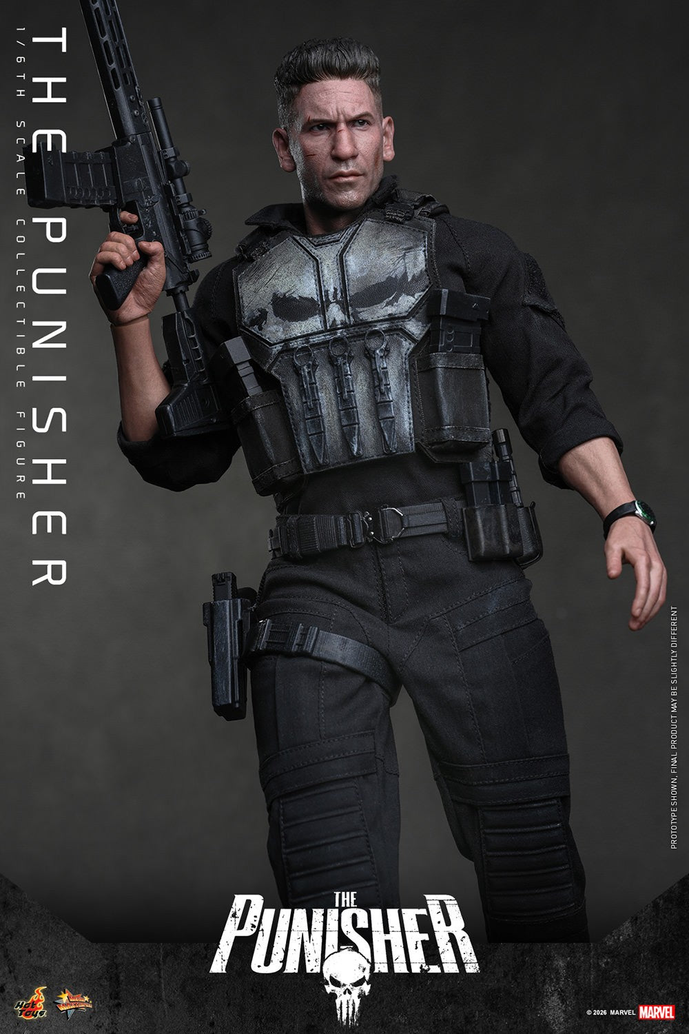The Punisher Marvel Sixth Scale Figure