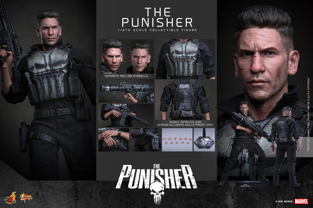The Punisher Marvel Sixth Scale Figure